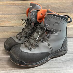 Simms Freestone Rubber Sole Wading Boot Size US 10 Vibram Fishing 35216